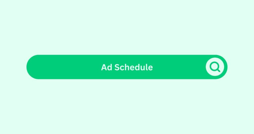 Ad Schedule - Marketing Glossary