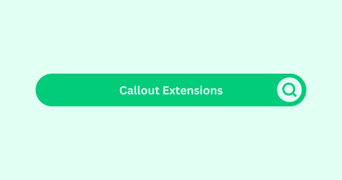 Callout Extensions - Marketing Glossary