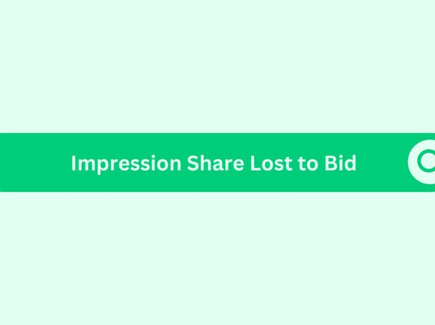Impression Share Lost to Bid - Marketing Glossary