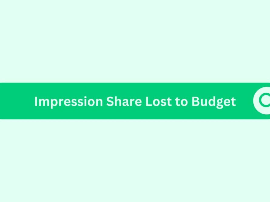 Impression Share Lost to Budget - Marketing Glossary