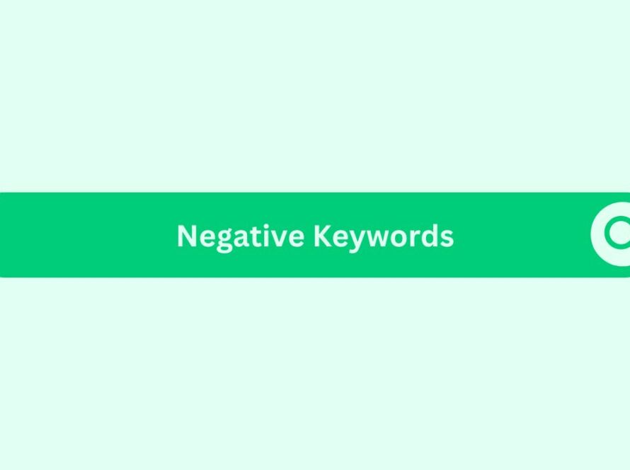 Negative Keywords - Marketing Glossary