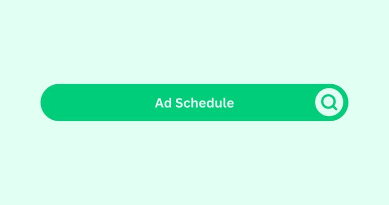 Ad Schedule - Marketing Glossary