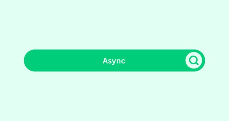 Async- Marketing Glossary