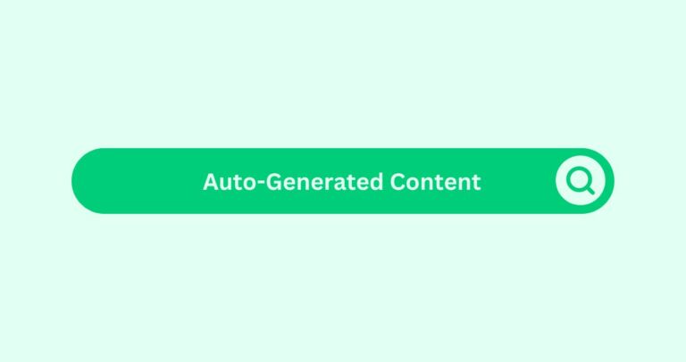 Auto-generated-content- Marketing Glossary