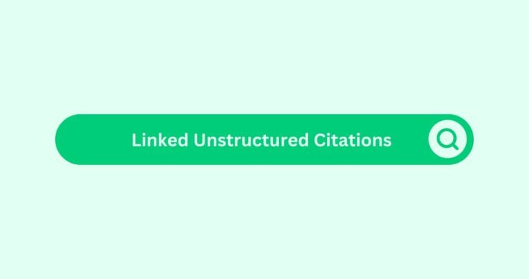 Linked-unstructured-citations- Marketing Glossary