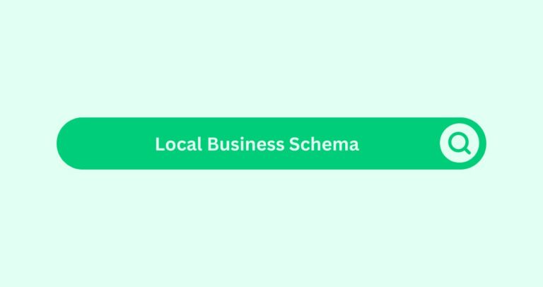 Local-business-schema- Marketing Glossary