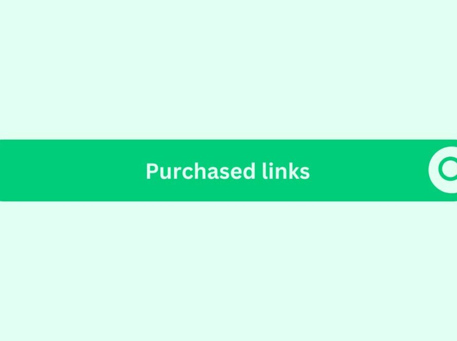 Purchased-links -Marketing Glossary