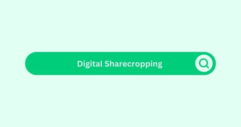 Share cropping- Marketing Glossary