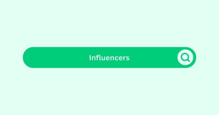 Influencers- Marketing Glossary