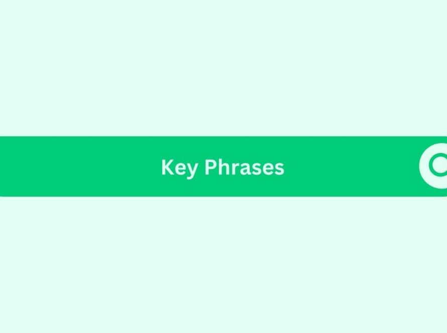 Key Phrases- Marketing Glossary