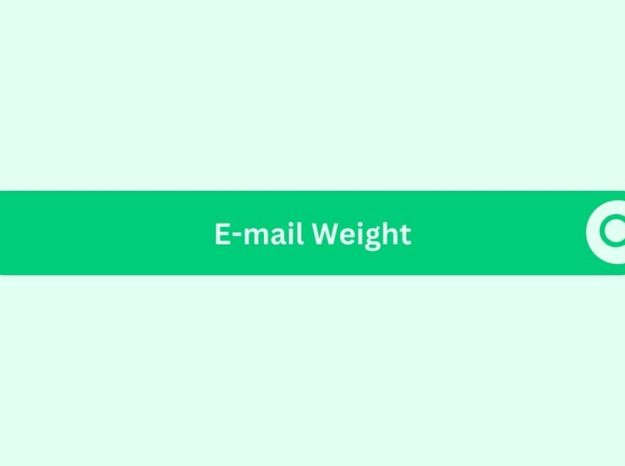 Email-Weight- Marketing Glossary