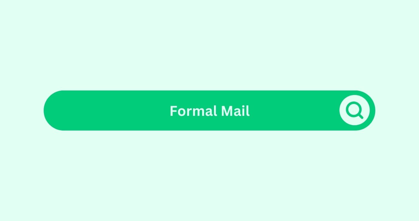 Formal-Mail- Marketing Glossary