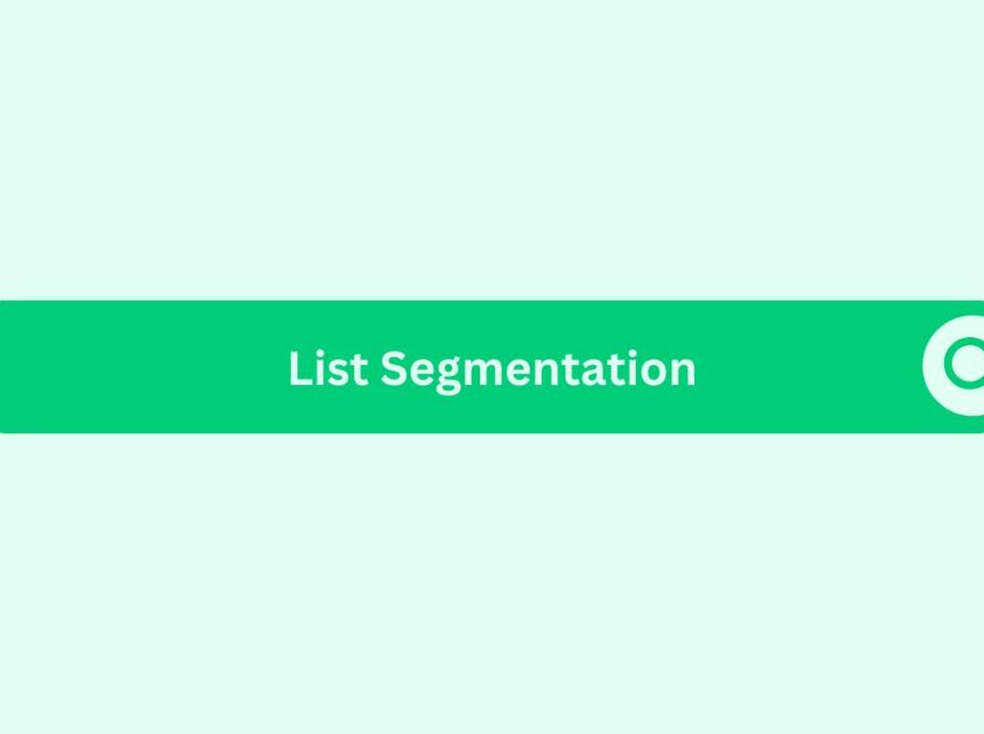 List-Segmentation- Marketing Glossary