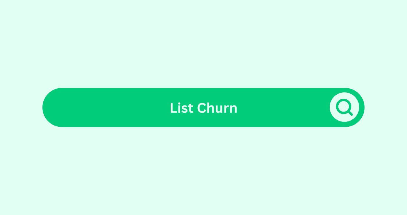 List-Churn- Marketing Glossary