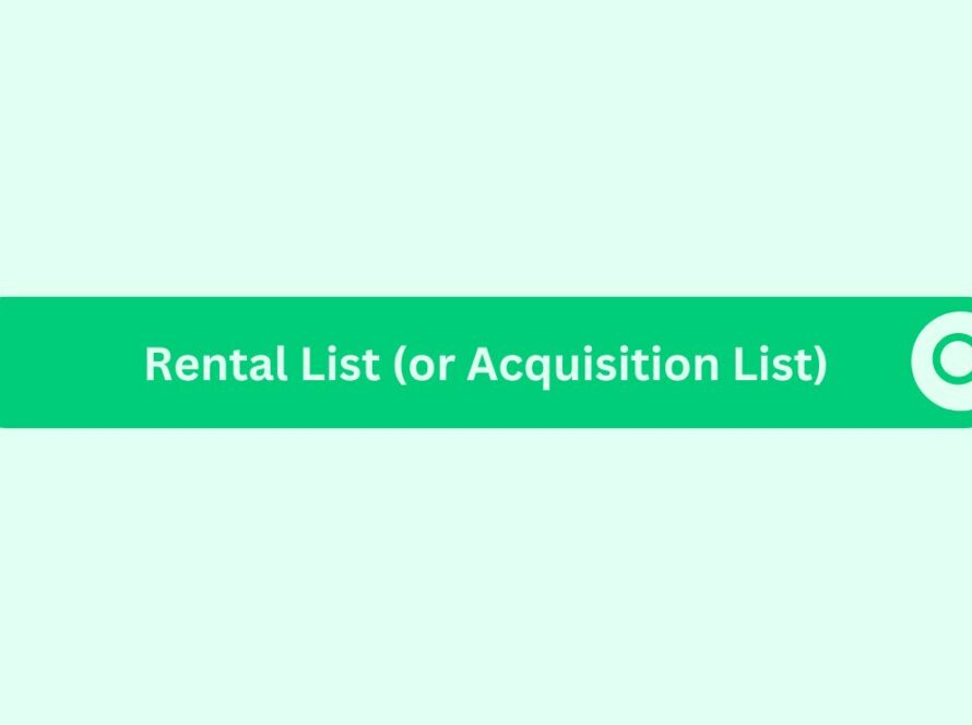 Rental-List-or-Acquisition-List- Marketing Glossary