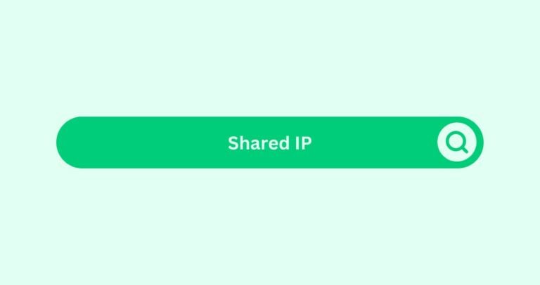 Shared-IP- Marketing Glossary