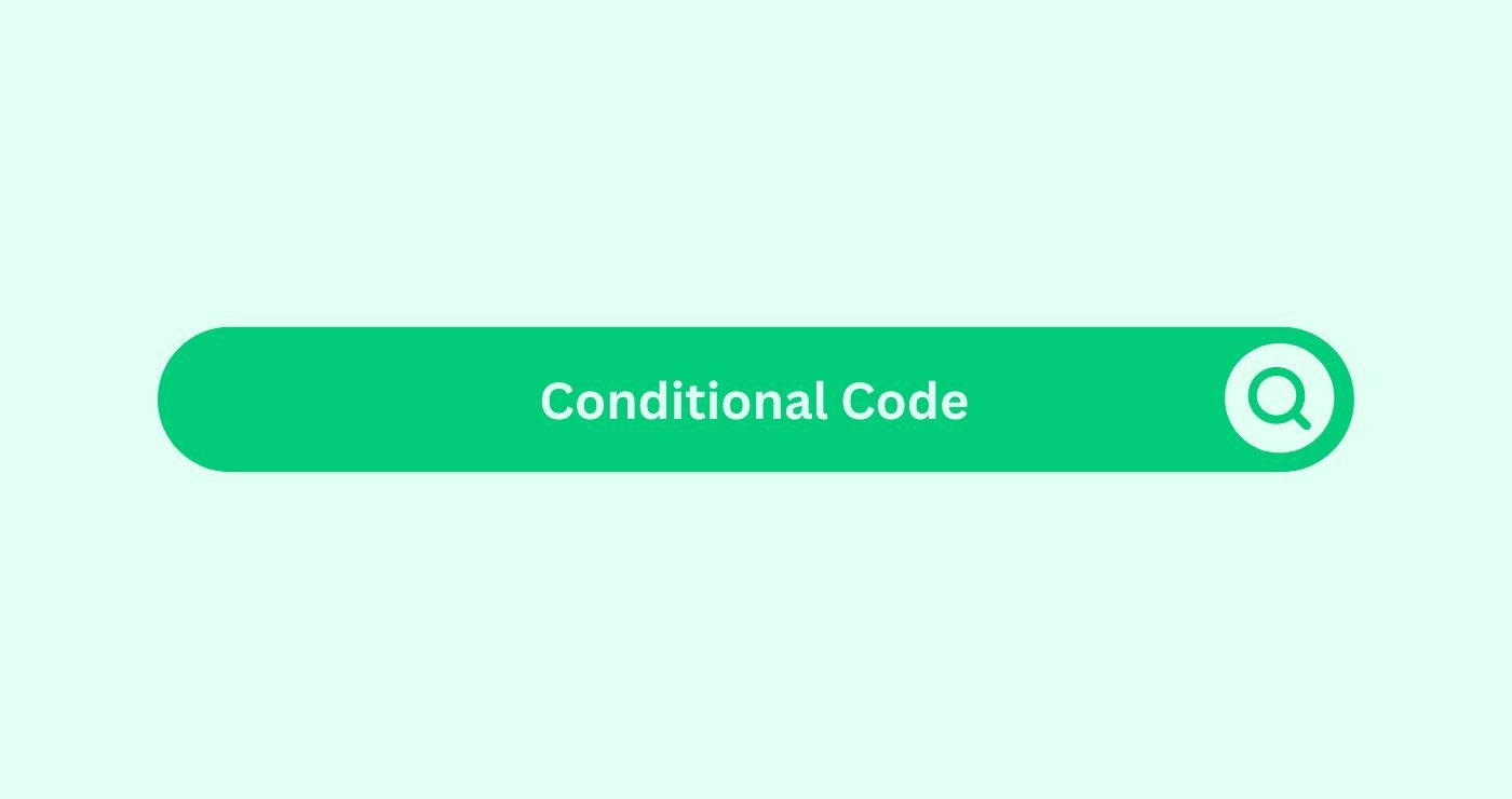 Conditional-code- Marketing Glossary