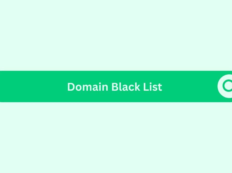 Domain-Blacklist- Marketing Glossary