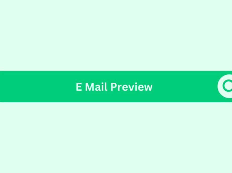 Email Preview- Marketing Glossary