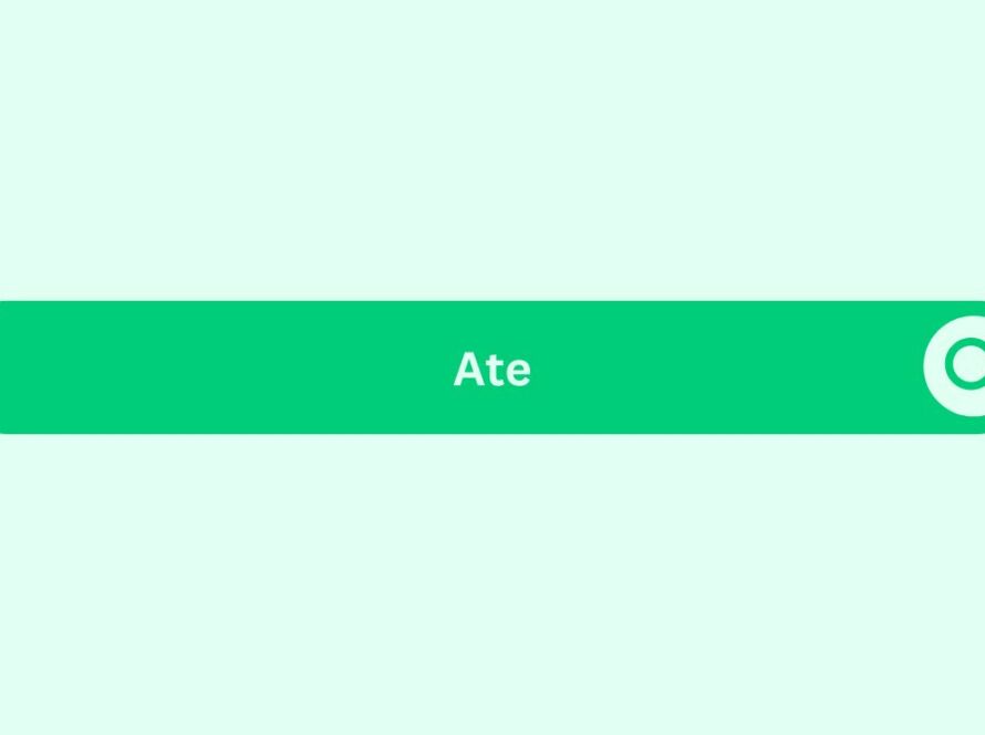 ATE- Marketing Glossary