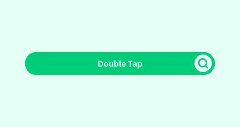 Double-Tap- Marketing Glossary