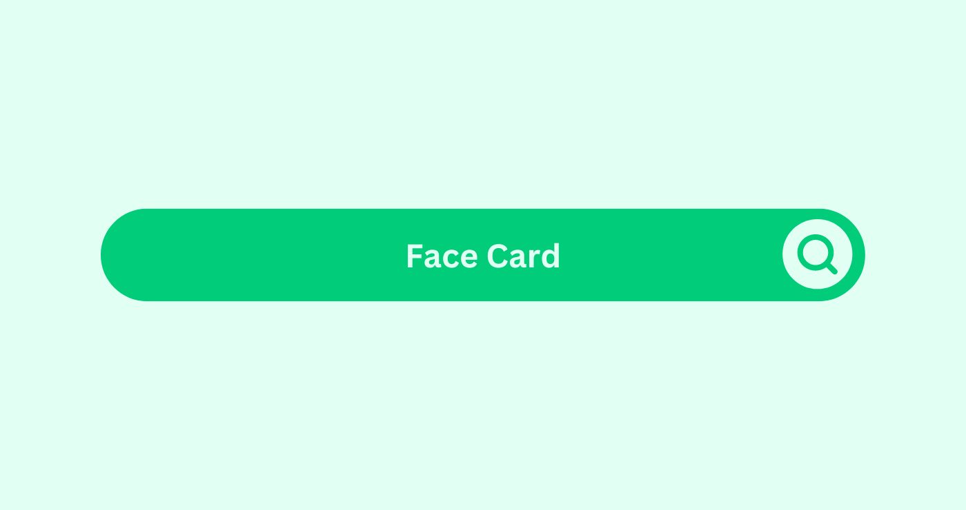 Face-Card- Marketing Glossary