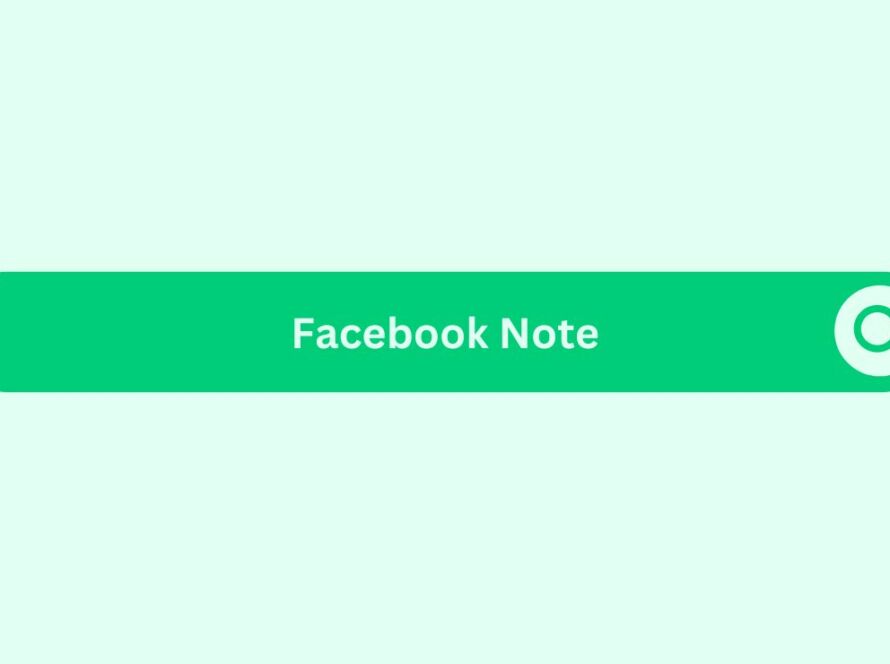 Facebook-Note- Marketing Glossary