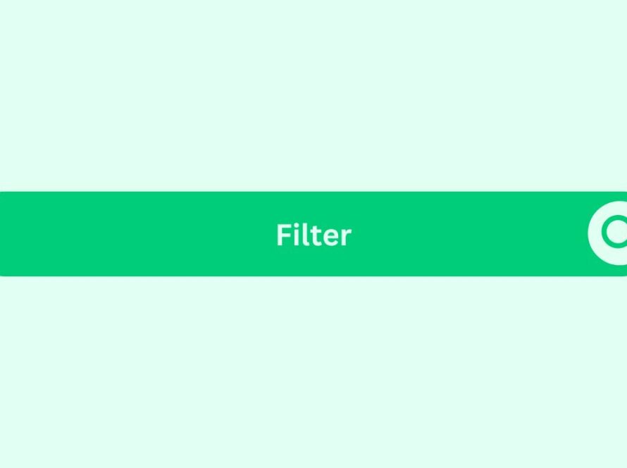 Filter-- Marketing Glossary