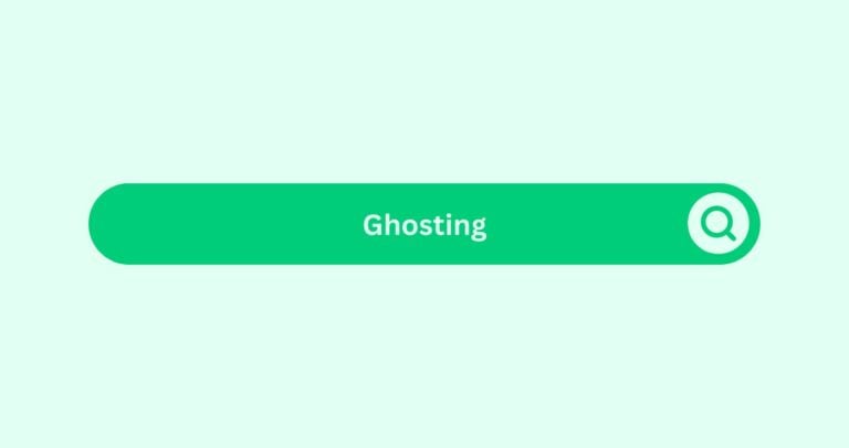 Ghosting- Marketing Glossary