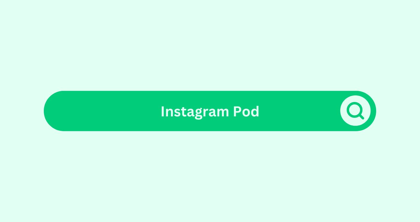 Instagram pod