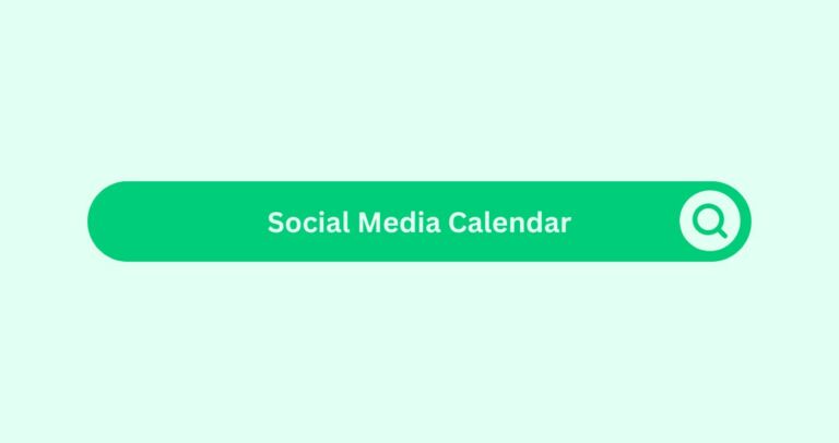 Social-Media-Calendar