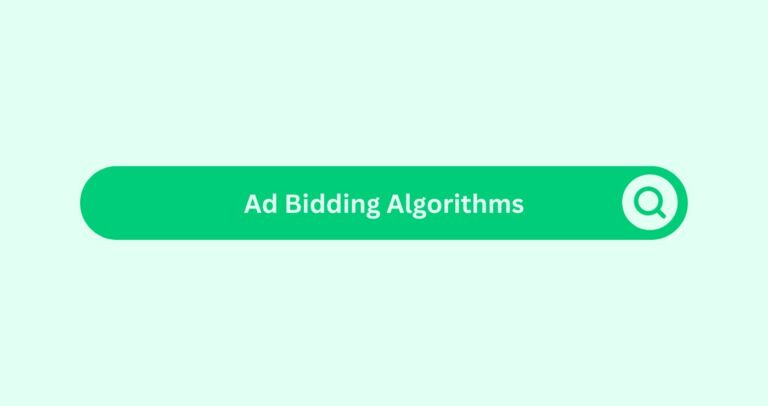 Ad Bidding Algorithms