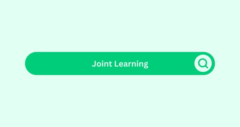 Joint Learning