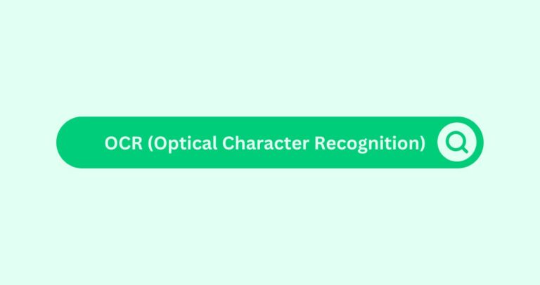 OCR (Optical Character Recognition)
