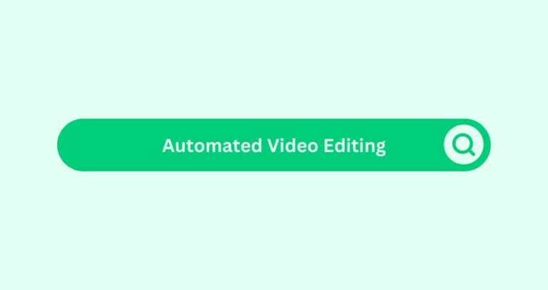 Automated Video Editing