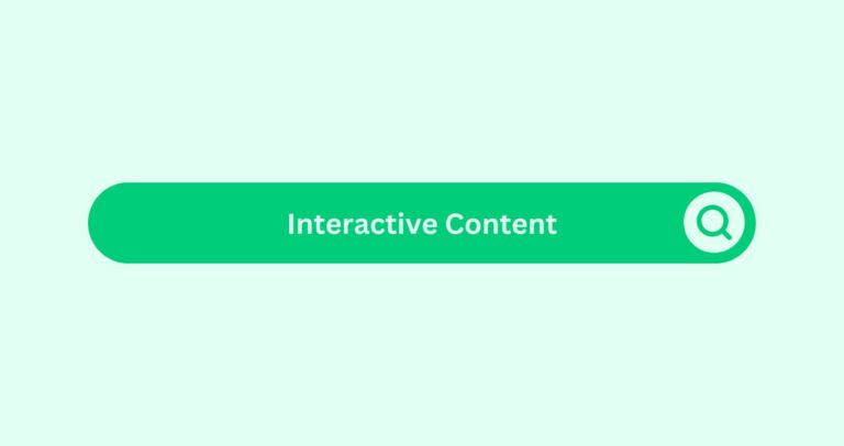 Interactive Content