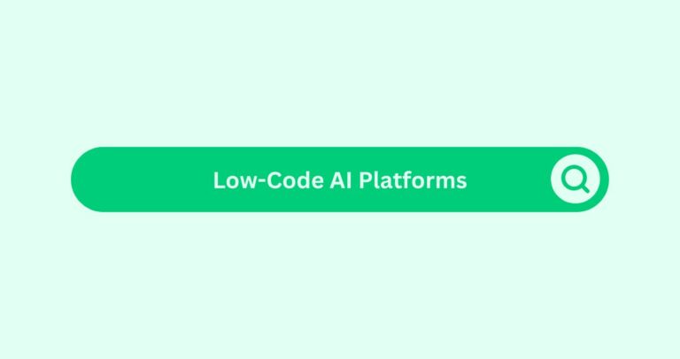 Low-Code AI Platforms